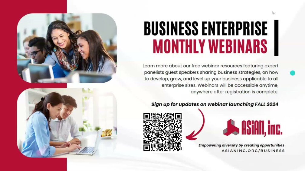 business enterprise monthly webinars